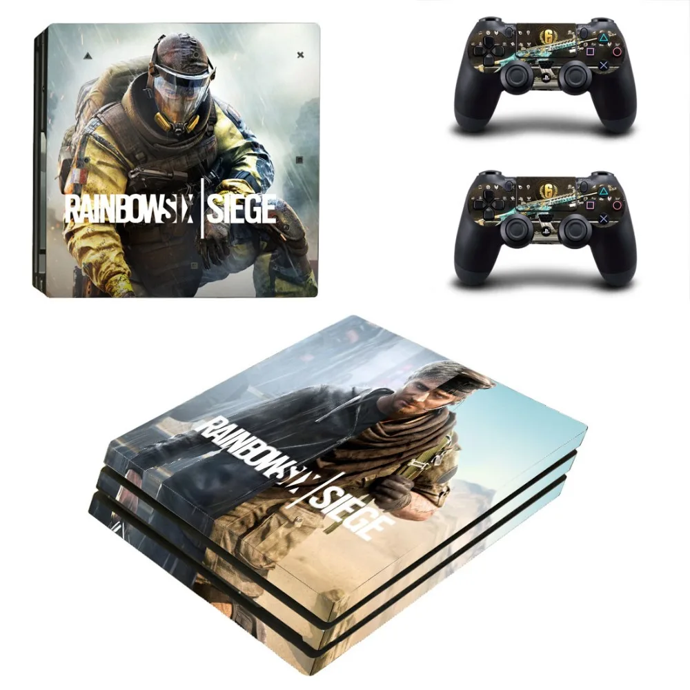 Tom Clancy's Rainbow Six Siege PS4 Pro наклейка для кожи для sony playstation 4 Pro консоль и контроллеры PS4 Pro наклейка s Наклейка