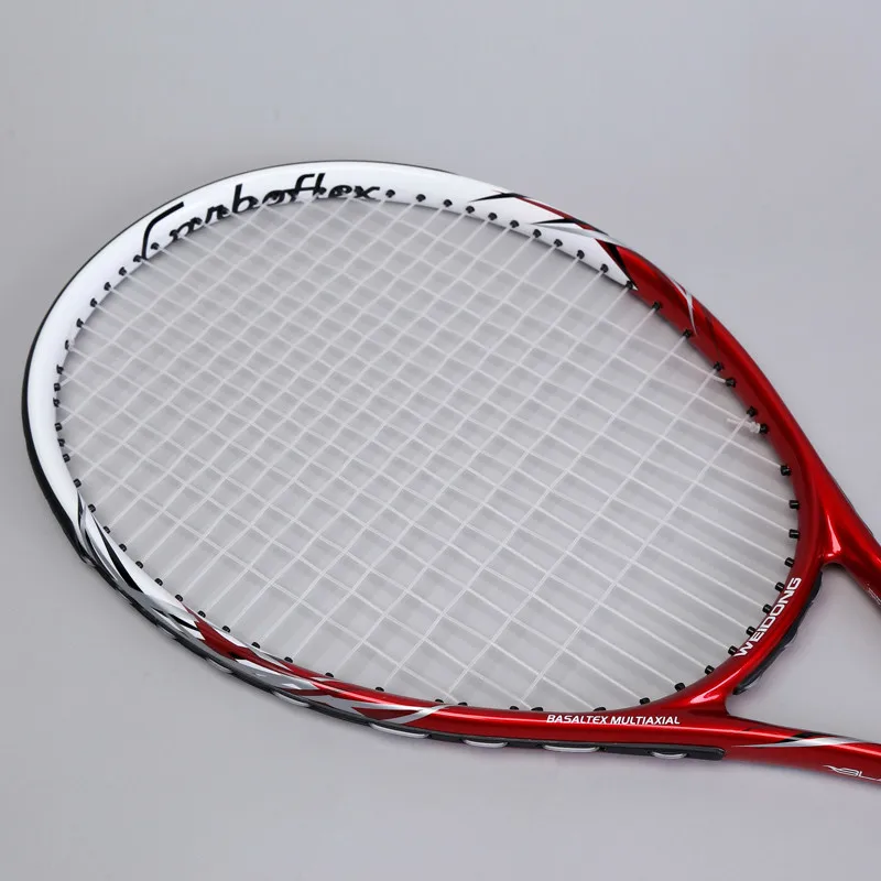 

Adult tennis racket, single shooting beginners, high school tennis racket carbon men and women general training tennis racquet