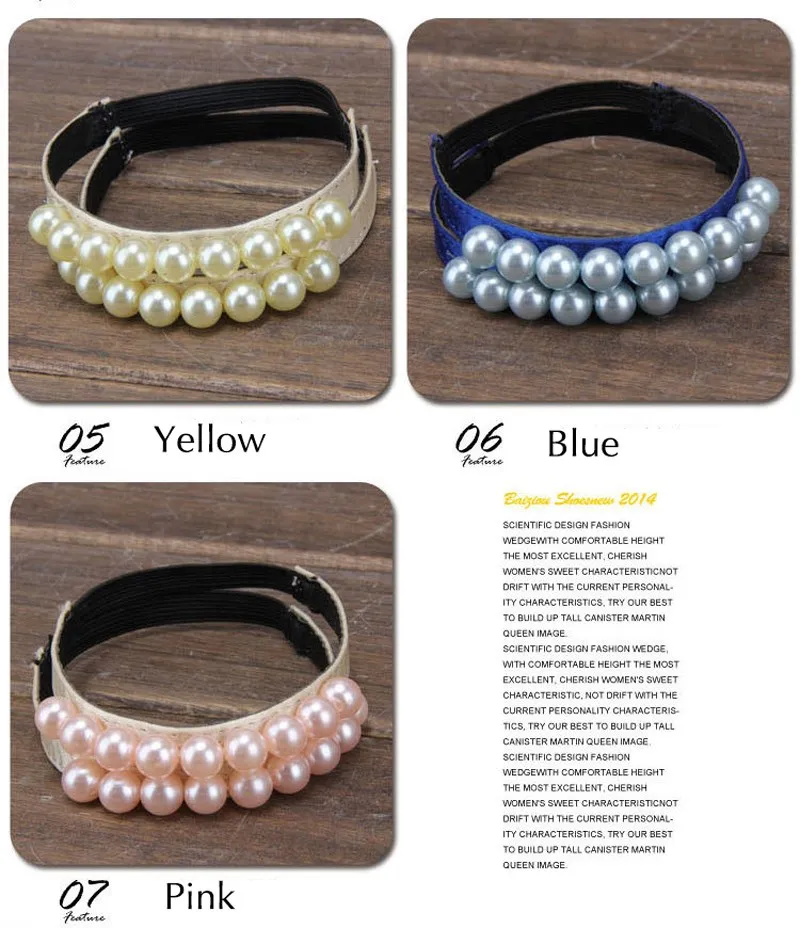 1 пара жемчужных лент на каблуке аксессуары для отделки обуви шнурки женской 7