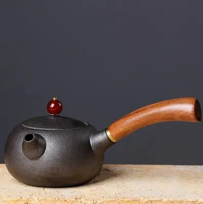 Style A TANGPIN Японский керамический заварочный чайник китайский чайник японский чайный сервиз Посуда для напитков - Цвет: Style A