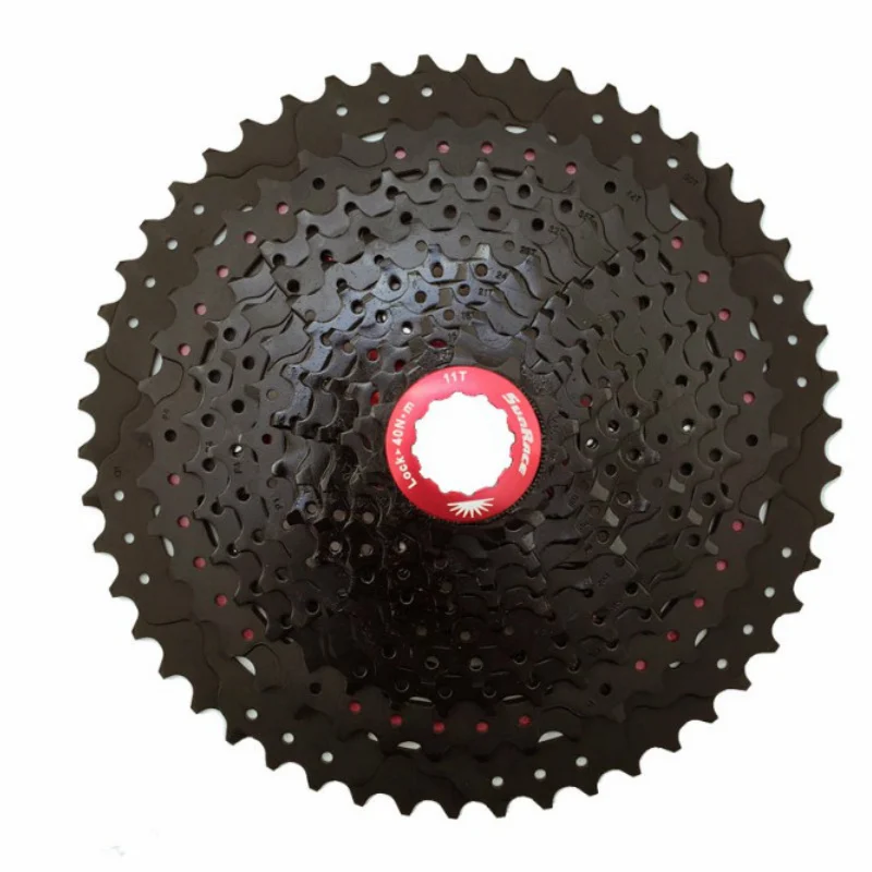 Sunracing 11 скорость 50T MTB велосипед кассеты широкое соотношение 11s 50t свободного