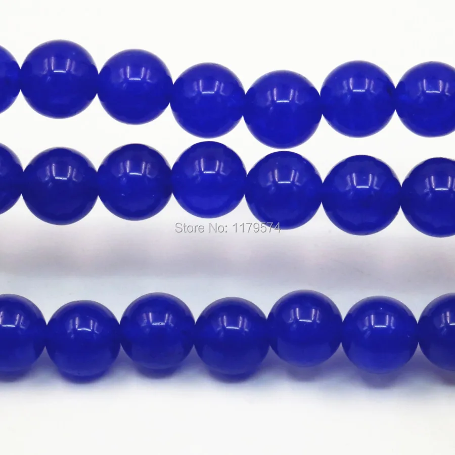 10mm Fashion Orange/Red/Pink/Blue/Green/White Crystal Chalcedony Stone Loose Round Beads Christmas Gifts 15inch Jewelry Making | Украшения