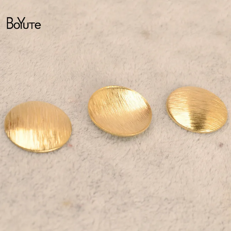 BoYuTe (100 Pieces/Lot) Metal Brass Curve Geometric Sheet Diy Hand Made Jewelry Accessories Wholesale | Украшения и аксессуары