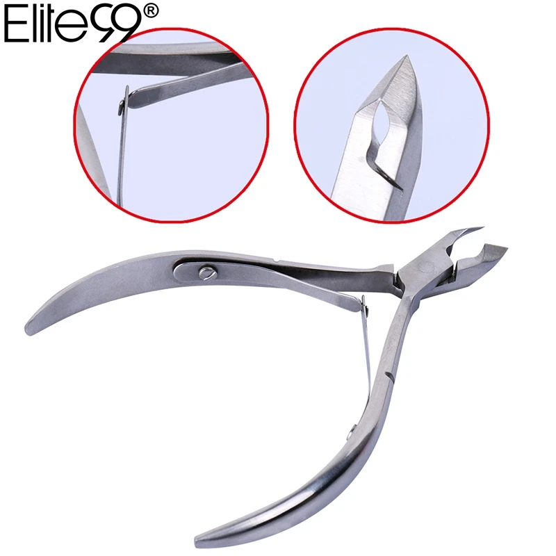 Elite99 кусачки для кутикулы и ногтей инструмент из нержавеющей стали удаления