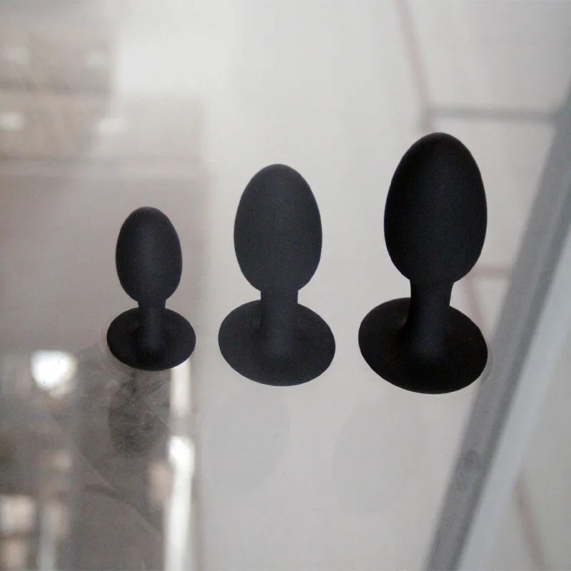 Small Medium Large Anal Sex Toys Built-in Bouncy Metal Ball Plug Massage Butt With Suction Cup for Women And Men | Красота и здоровье