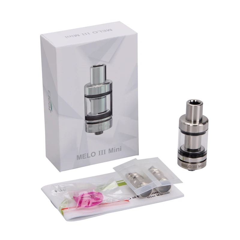 Original Eleaf Melo 3 atomizer 4ml &amp III Mini tank 2ml detachable structure top filling for iStick pico mod by | Электроника