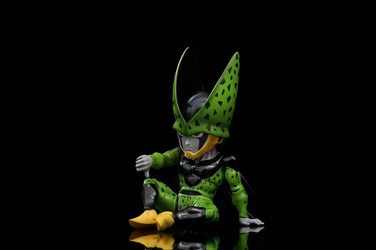 13 см dragon ball Z сидячая позиция плохая забавная игрушка Buu GK Frieza кукла для любви