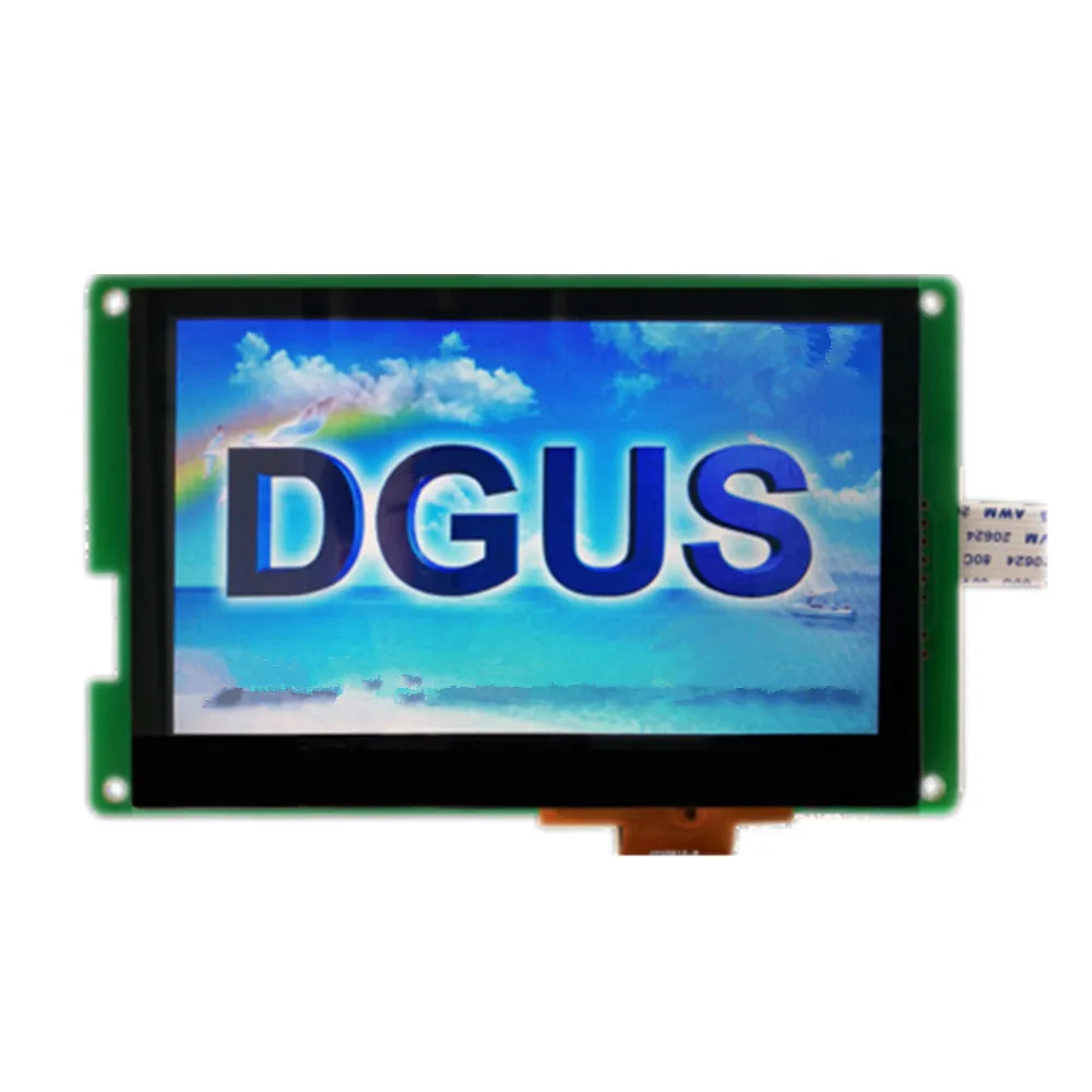 DMT48270C043_07WTZ2 4 3 дюймовый последовательный порт DWIN DGUS II Передняя панель RTC|Запасные