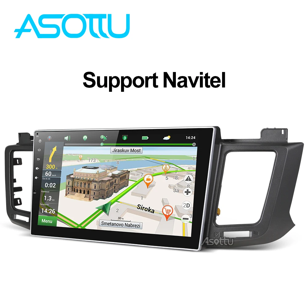 Asottu MXRAV41081 Android 8 1 Автомобильный DVD плеер для toyota rav4 2013-2016 Octa Core Автомобильная