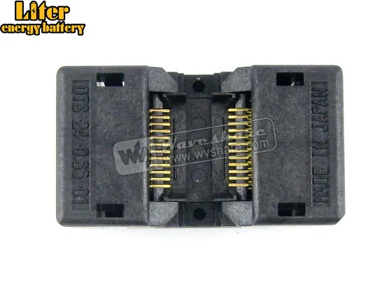 SSOP24 TSSOP24 OTS 24 0.65 01 Enplas IC тестовый Адаптер для программирования гнезда 0 65 мм Шаг 4