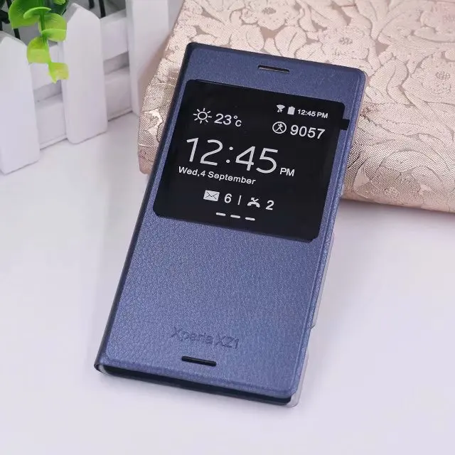 Роскошный защитный чехол для мобильного телефона Sony Xperia XZ1 G8341 F8342 откидной Чехол