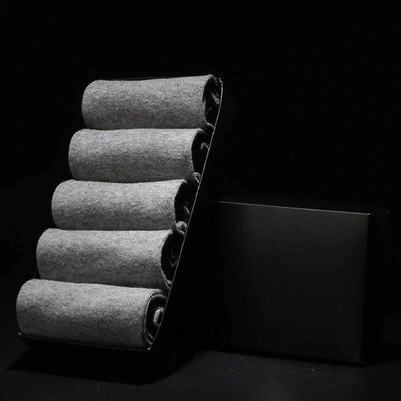 5 пары/корсетки мужские брендовые модные деловые носки повседневные длинные Meias