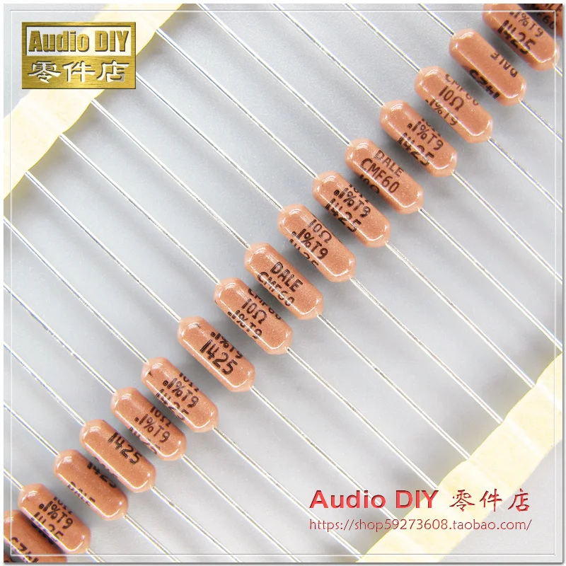 2018 горячая распродажа 10 шт/30 шт Дейл CMF60(RN60E) 10R/0 5 Вт 0.1% 25ppm низкая температура дрейф
