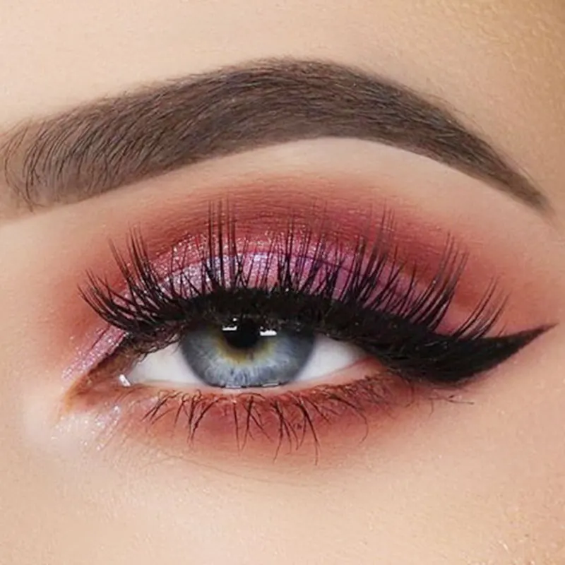 Gxobeauty 4 магнита 6D Магнитная ресницы натуральный черный Удобная макияж Tools