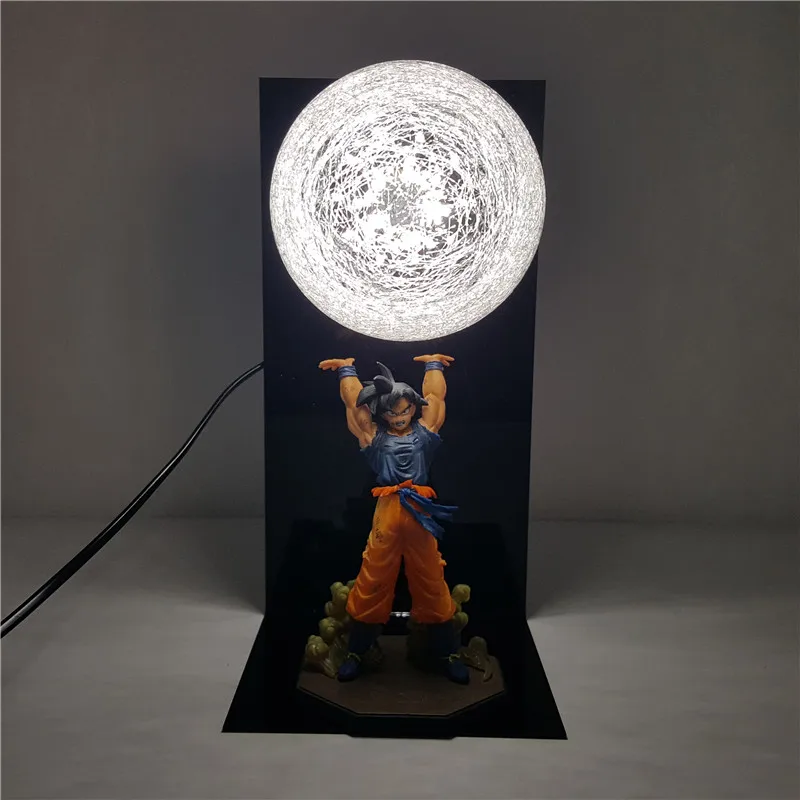 Dragon Ball Z Goku Spirit Bomb Светодиодная лампа Dragon Ball Super Son Goku ночные светильники Lampara Led Dragon Ball