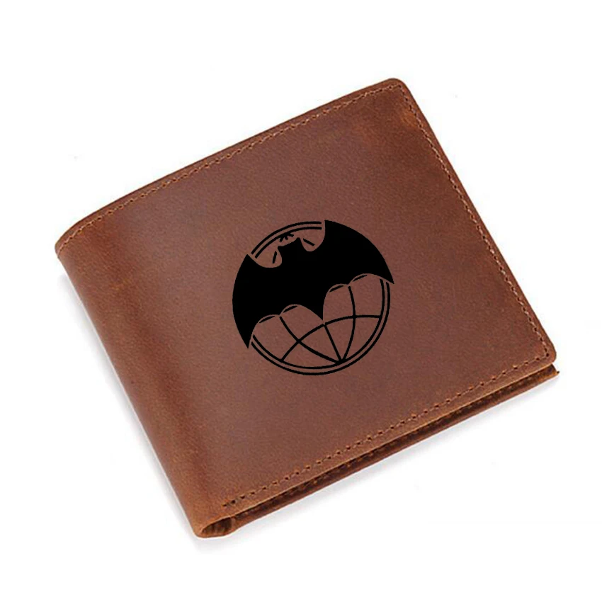 Engraved Military Intelligence Russian Scout Purses Men Multi Card Wallet Can Custom Name wallet Leather Short Purse | Багаж и сумки