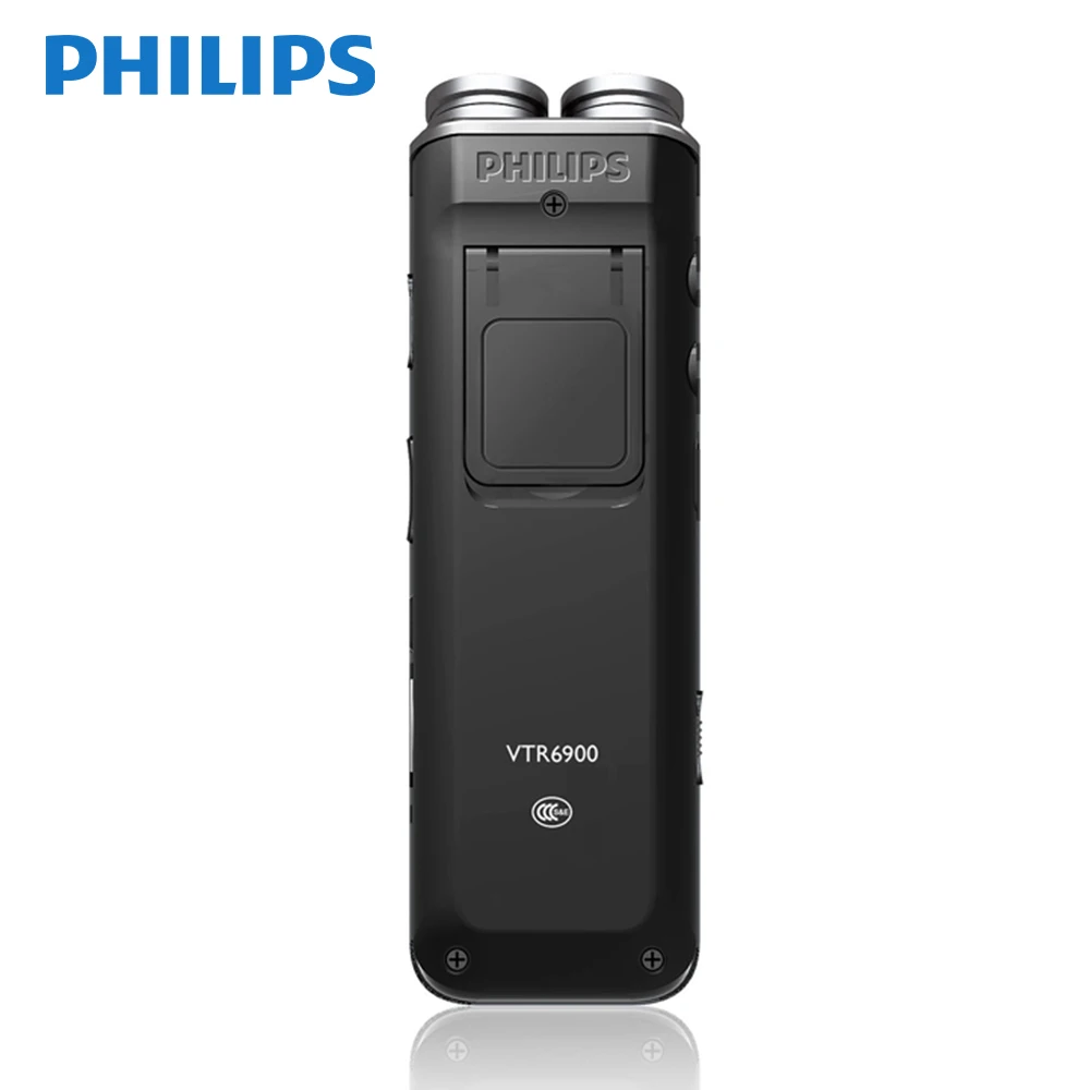 Новейший цифровой диктофон PHILIPS с двумя микрофонами и функцией FM поддержка