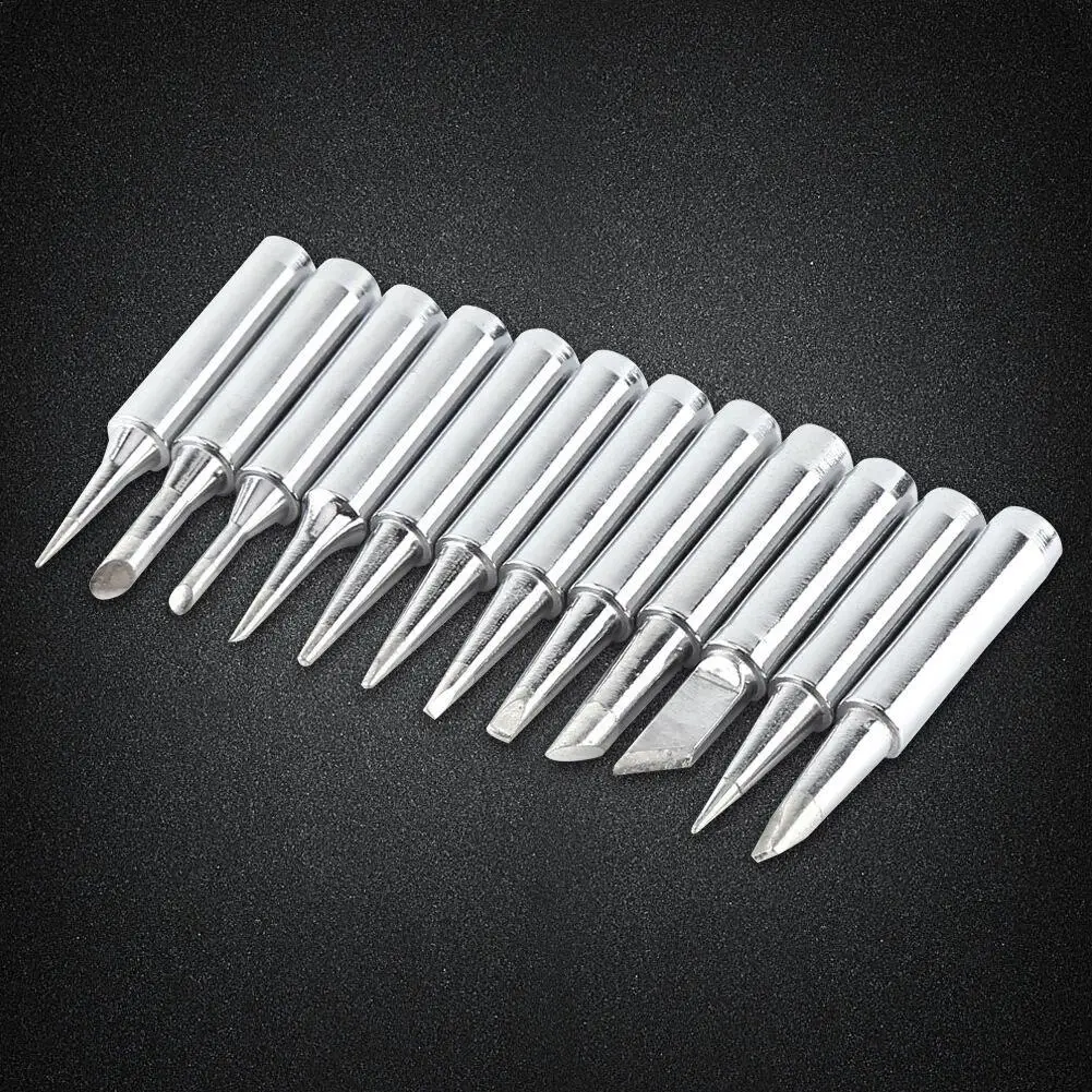 AKDSteel 12 шт. паяльник набор наконечников для Hakko Atten 900 M T 906 909 936 937 пайка TP
