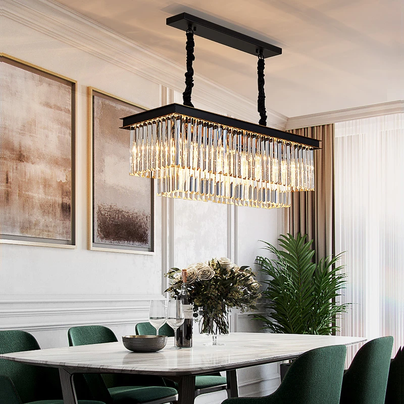 Современные светодиодные подвесные светильники золотистые или черные