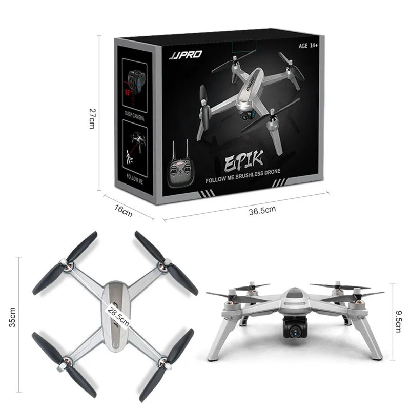 JJPRO X5 gps/WI-FI Follow Me(следуй за мной), беспилотные летательные аппараты с 1080 P 5G WI-FI Камера орбиты функция 90 градусов сервоприводы Камера степень регулировки Квадрокоптер с дистанционным управлением