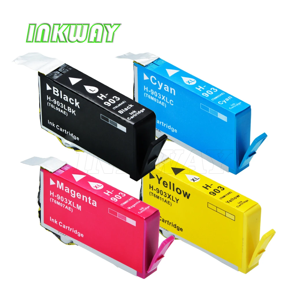 8 шт. восстановленные картриджи для принтера Officejet Pro 903 6950 6960 6970|ink cartridge|compatible ink