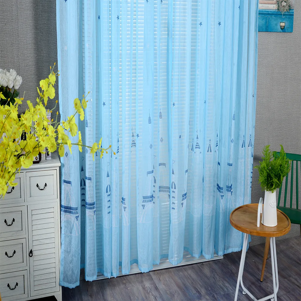 1 шт. Одуванчик цвет шелк дверь окно украшение для дома занавеска драпировка