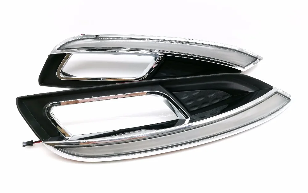2 шт./компл. 12В 6000 К светодиодный DRL дневные ходовые огни комплект для KIA K3 2013 2014 2015 с