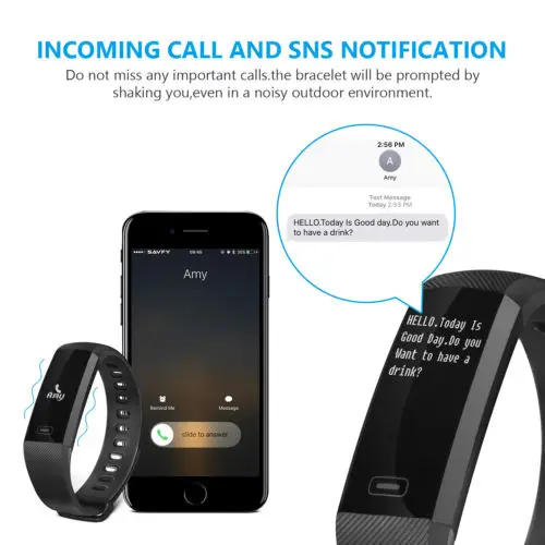 AKASO SmartWatch водонепроницаемый спортивный трекер для сна пульсометр фитнес-монитор