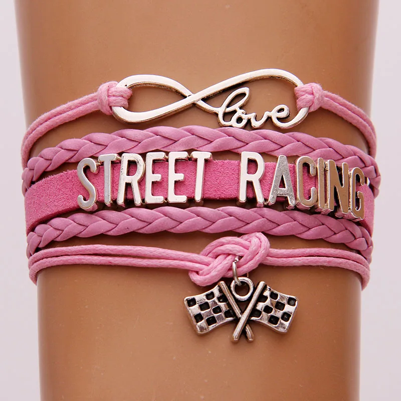 Дропшиппинг Бесконечность любовь уличные гонки многослойный браслет финишная