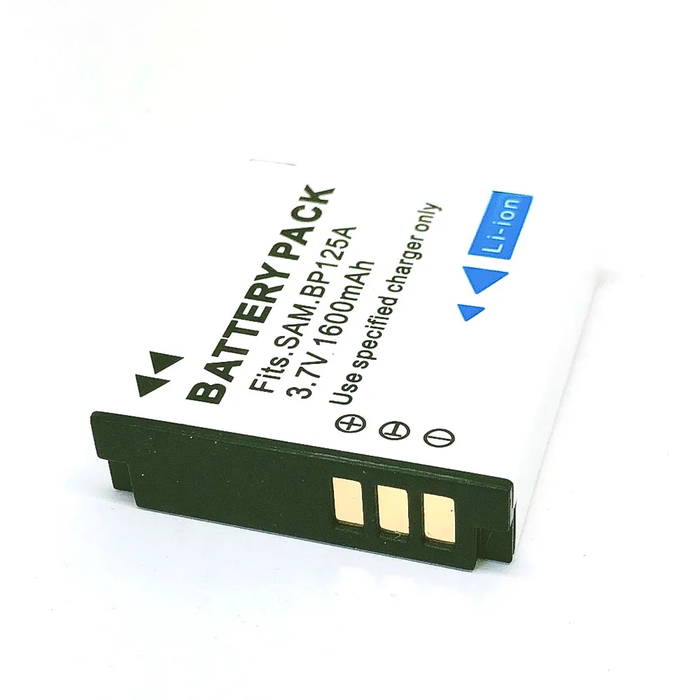 IA BP125A IABP125A Батарея для SAMSUNG HMX QF20 QF30 QF300 M20 Q10 Q20 Q100 Q130 T10|Цифровые аккумуляторы| |