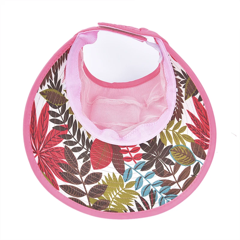 

Summer Sun Protection Folding Sun Hat Women Wide Brim Cap Ladies Girl Holiday UV Protection Sun Hat Beach Packable Visor Hat