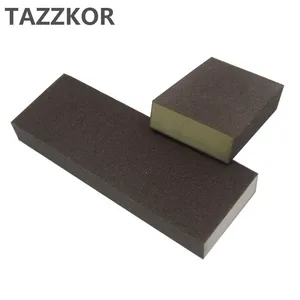 Абразивная Полировка для удаления ржавчины, блок из пескогубчатой бумаги, алмазная краска, мебель, эластичное дезаминание, полировка 100*25*70