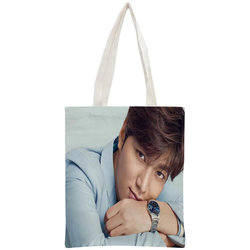 Индивидуальная сумка тоут Lee Min ho многоразовая женская через плечо складные