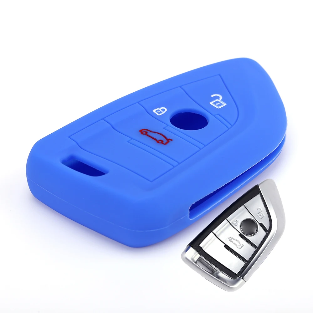 Ryhxproducts 2 кнопки силиконовый для ключа автомобиля чехол Брелок в виде ракушки X1 X5