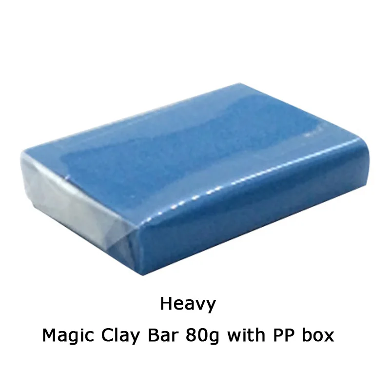 Heavy 80g Магическая глиняная панель, автомобильные инструменты для детализации, уход за краской, автомойка, очиститель, марфло, автомобильная глиняная панель, тонкая, средняя, королевская, тяжелая - Цвет: Heavy 80g
