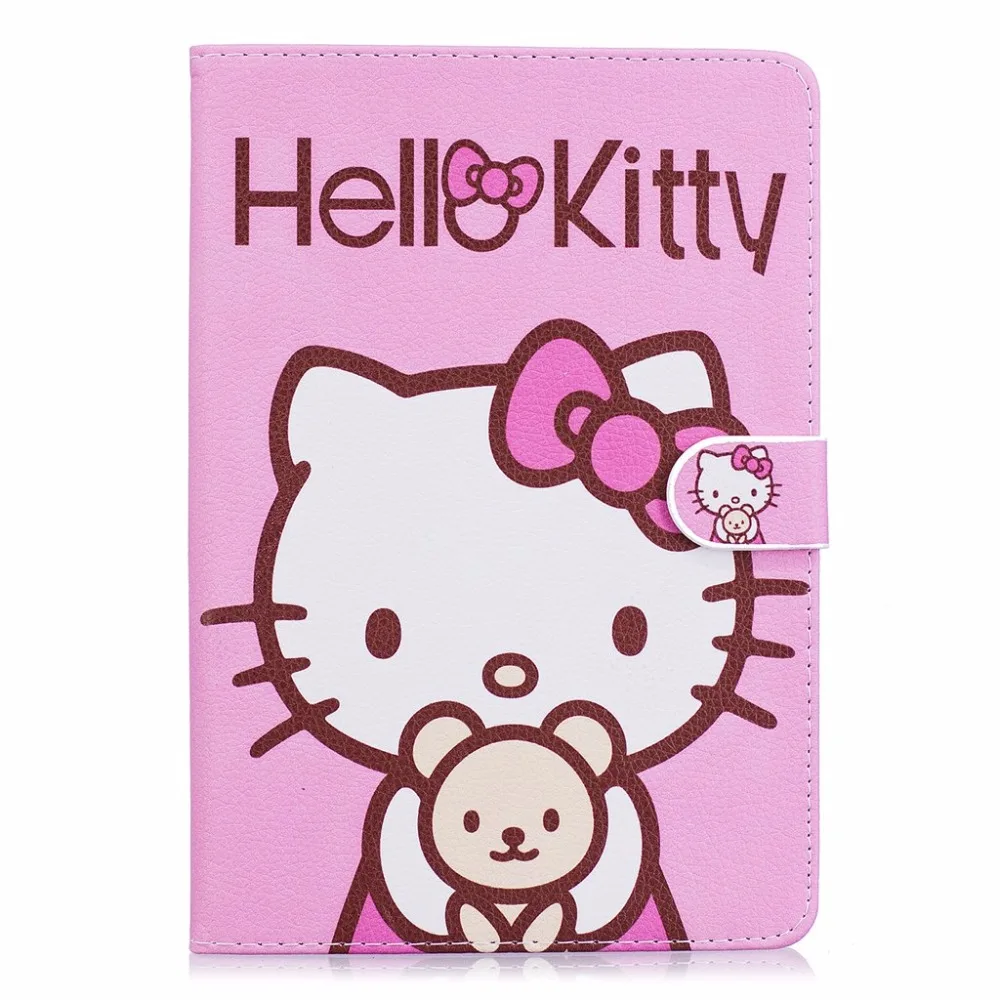 Милый hello kitty KT подставка в виде кошки Магнитный смарт чехол для планшета Apple Ipad Mini