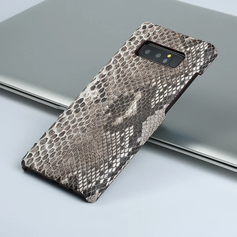 LANGSIDI чехол из натуральной кожи питона для samsung S8, роскошный чехол из натуральной кожи питона и змеи ручной работы на заказ