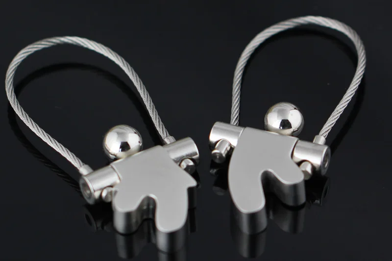 10 пар/лот городской костюм с белым воротником модный творческий брелок для