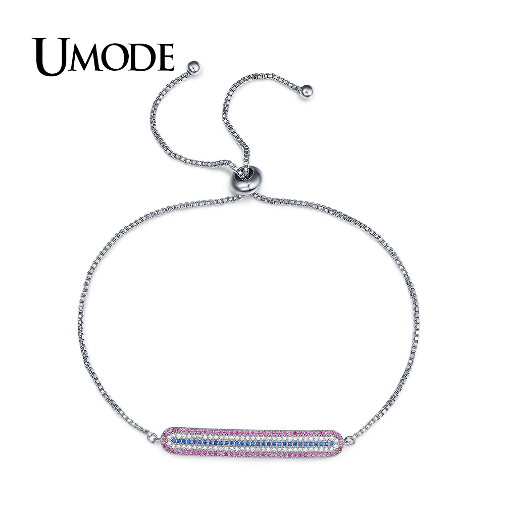 Женские винтажные браслеты UMODE UB0101B милые с длинными звеньями Цепи