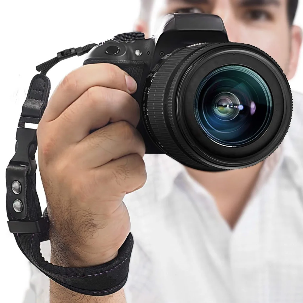 Ручка для камеры Canon EOS Nikon Sony Olympus SLR/DSLR тканевый ремешок на запястье|Ремни камер| |