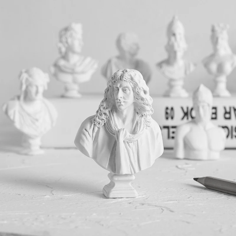 Творческий Давид Венера Афина европейский стиль украшения дома гостиная витрина для комнаты обучения Ремесла рабочего стола дисплей простые украшения