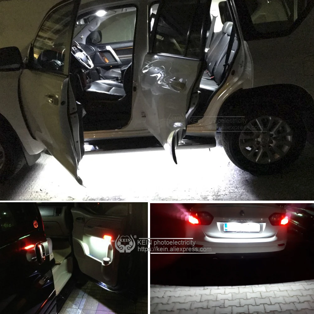 KEIN 2 шт w5w t10 Светодиодные Автомобильные лампы 2835 2smd светодиодных фар для авто