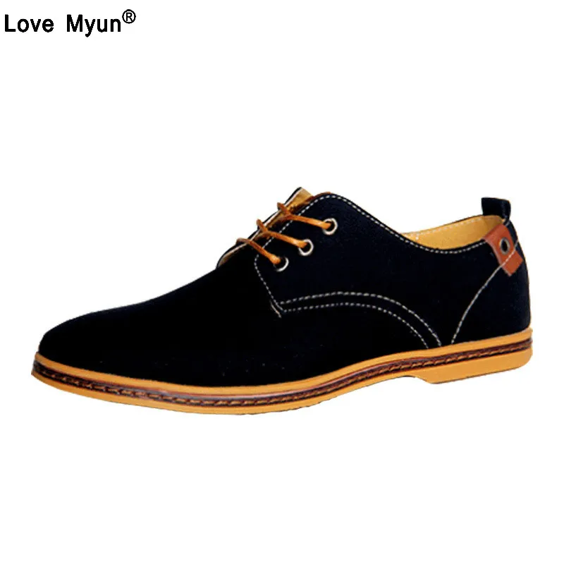 

Clearing Sale Spring Autumn Men Suede Leather Casual Shoes Classic Brand Quality Men Leisure Shoes Men Oxfords Shoes