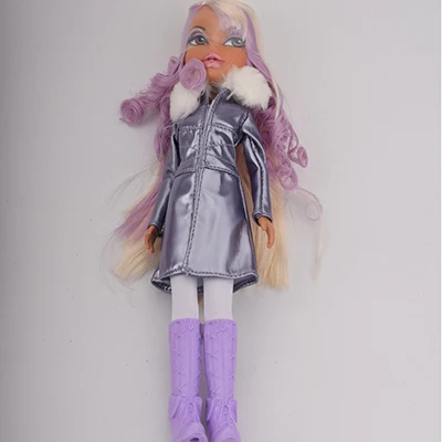 Темно-серый Горячая Распродажа, модная фигурка Bratz Bratzillaz, платье для куклы, uo, игрушка для игры в дом, несколько вариантов, лучший подарок для ребенка - Цвет: Темно-серый