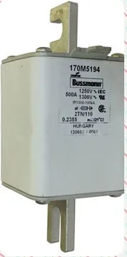 Предохранители: 170M5192 400A 1250 V/170M5193 450A/170M5194 500A/170M5195 550A 1250V aR|Перемычки| |