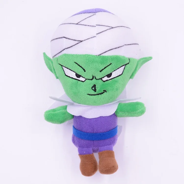 C 19 см Фигурки Dragon Ball Z плюшевые игрушки Супер Saiyan Goku Piccolo фигурки подвеска плюшевая кукла игрушки - Цвет: C