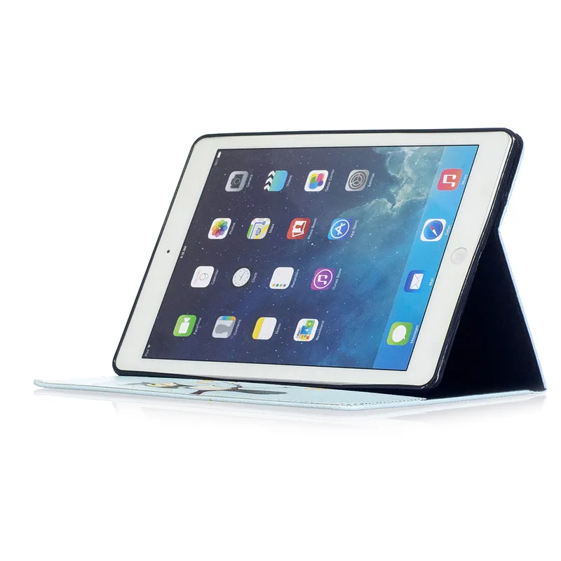 Кожаный чехол TopArmor 5 видов стилей с изображением панды бабочки для Apple iPad 5/Air 1