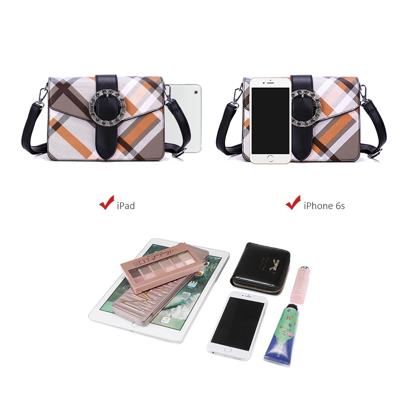 Новинка 2019 женские Сумки из искусственной кожи с клапаном дизайнерские сумки для