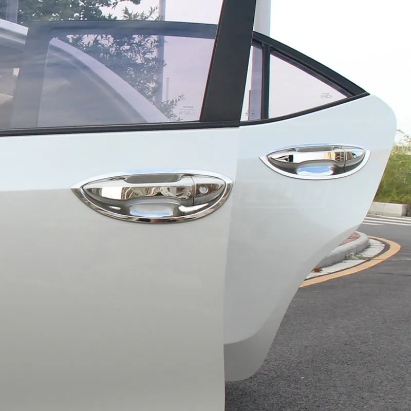 Подходит для Corolla- крышка ручки двери автомобиля обновленная дверная чаша из нержавеющей стали украшение полосы отделка Аксессуары Стайлинг