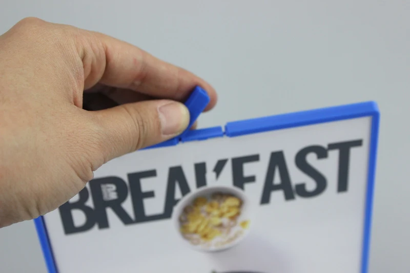 Стенд для этикетки с акриловым покрытием А4 подставка меню карты фото стеллаж